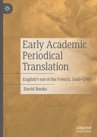 Early Academic Periodical Translation