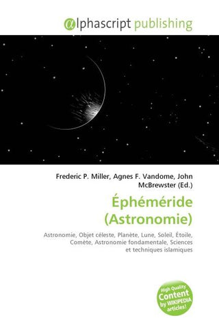 Éphéméride (Astronomie)