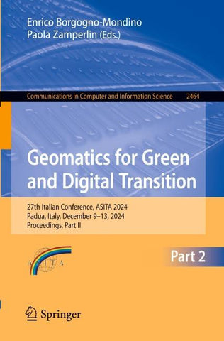 Geomatics for Green and Digital Transition