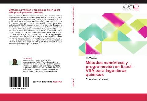 Métodos numéricos y programación en Excel-VBA para ingenieros químicos