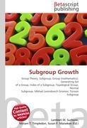 Subgroup Growth