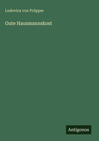 Gute Hausmannskost