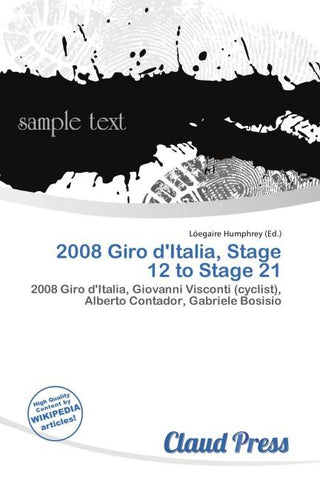 2008 Giro d'Italia, Stage 12 to Stage 21