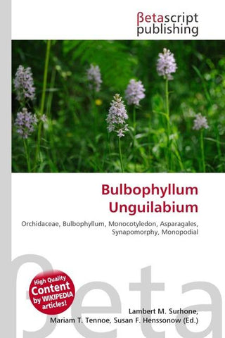 Bulbophyllum Unguilabium