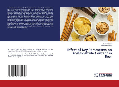 Effect of Key Parameters on Acetaldehyde Content in Beer