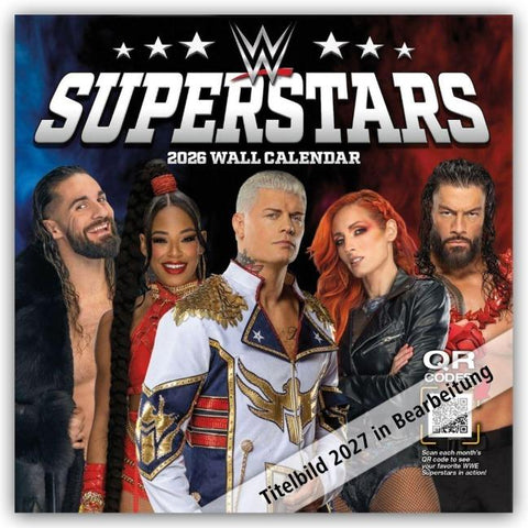WWE Superstars – Wrestling Superstars 2027 – Wandkalender