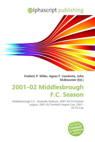 2001-02 Middlesbrough F.C. Season