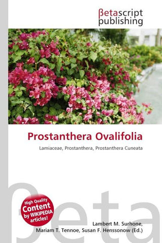 Prostanthera Ovalifolia