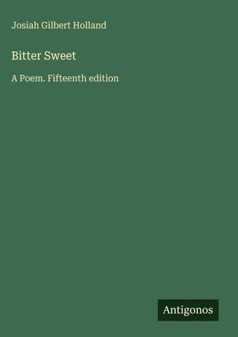 Bitter Sweet