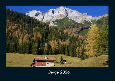 Berge 2026 Fotokalender DIN A4