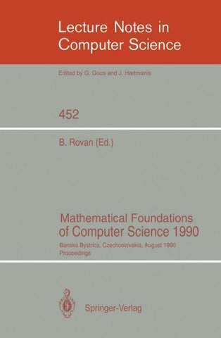 Mathematical Foundations of Computer Science 1990