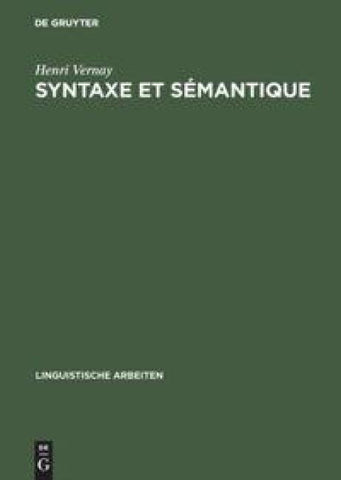 Syntaxe et sémantique
