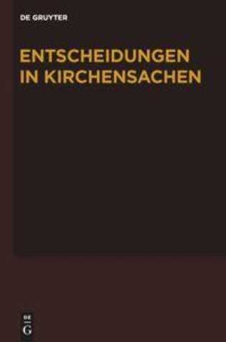 Entscheidungen in Kirchensachen seit 1946 / 1.1.-30.6.2008