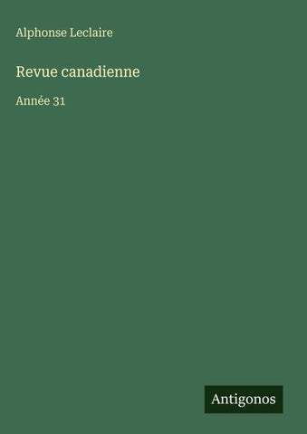 Revue canadienne