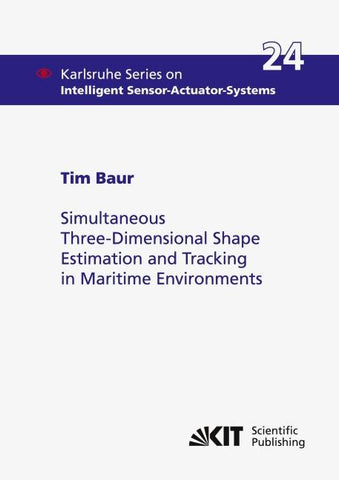 Simultaneous Three-Dimensional Shape Estimation and Tracking in Maritime Environments