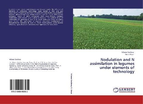 Nodulation and N assimilation in legumes under elements of technology