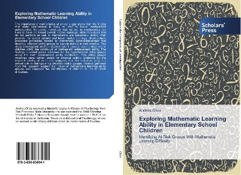 Exploring Mathematic Learning Ability in Elementary School Children