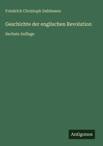 Geschichte der englischen Revolution