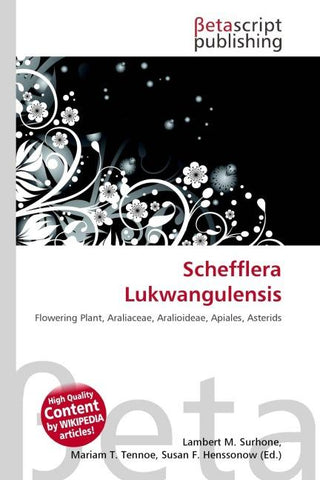 Schefflera Lukwangulensis