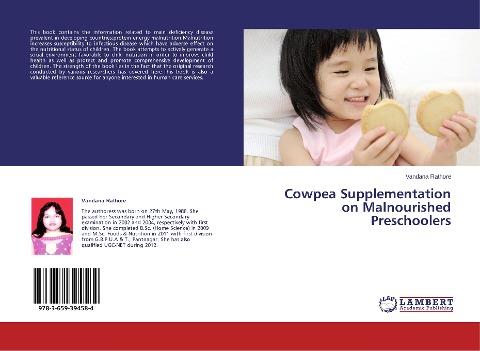Cowpea Supplementation on Malnourished Preschoolers