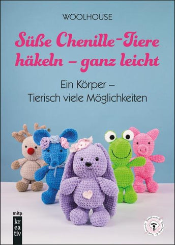 Süße Chenille-Tiere häkeln – ganz leicht