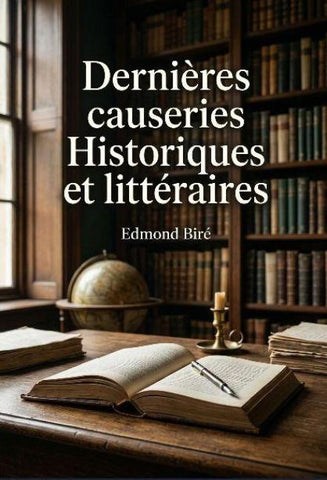 Dernières causeries Historiques et littéraires