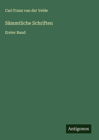 Sämmtliche Schriften