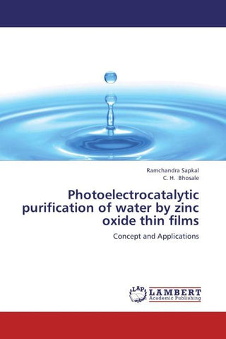Photoelectrocatalytic purification of water by zinc oxide thin films