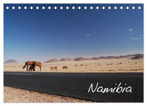 Namibia (Tischkalender 2026 DIN A5 quer), CALVENDO Monatskalender