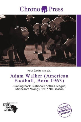Adam Walker (American Football, Born 1963)