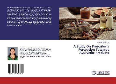 A Study On Prescriber's Perception Towards Ayurvedic Products