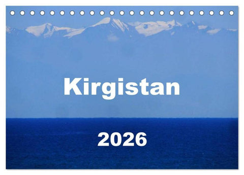 Kirgistan 2026 (Tischkalender 2026 DIN A5 quer), CALVENDO Monatskalender