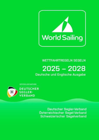 Wettfahrtregeln Segeln 2025 bis 2028