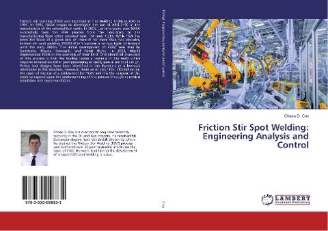 Friction Stir Spot Welding: Engineering Analysis and Control