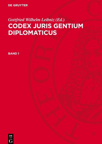 Codex juris gentium diplomaticus. Band 1