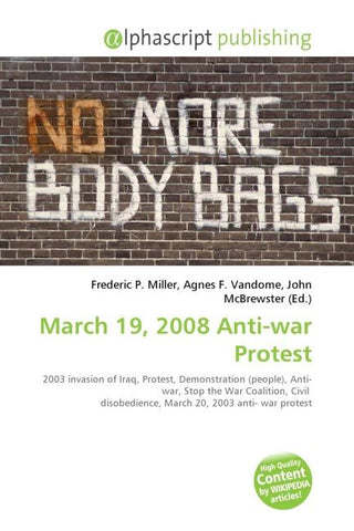March 19, 2008 Anti-war Protest