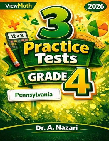 3 Pennsylvania PSSA Grade 4 Math Practice Tests