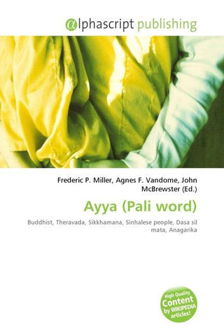 Ayya (Pali word)