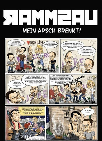 RAMMSAU, mein Arsch brennt! Haerter als Rammstein - sarkastischer als Eisbrecher