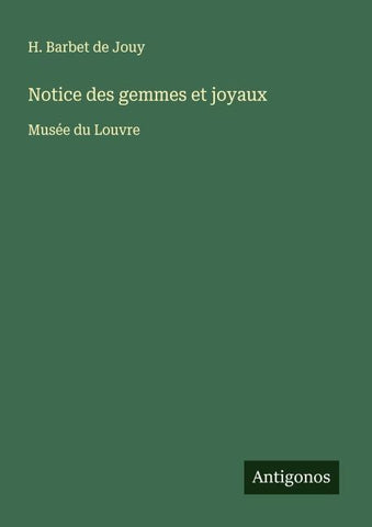 Notice des gemmes et joyaux