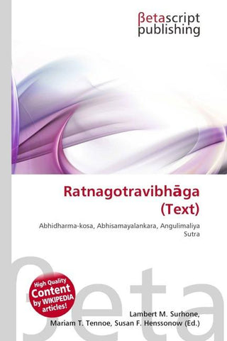 Ratnagotravibh¿ga (Text)