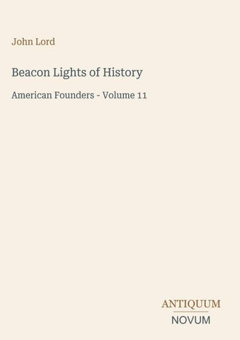 Beacon Lights of History