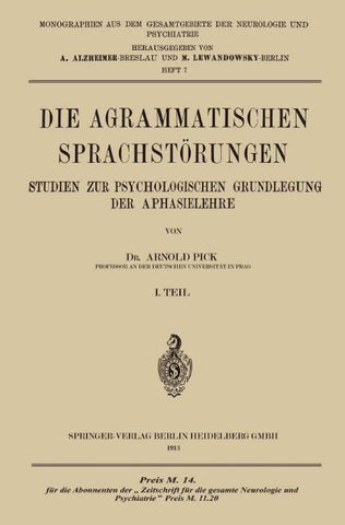 Die Agrammatischen Sprachstörungen