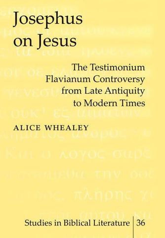 Josephus on Jesus