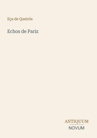 Echos de Pariz