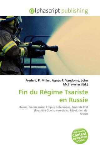 Fin du Régime Tsariste en Russie