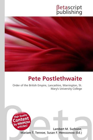 Pete Postlethwaite