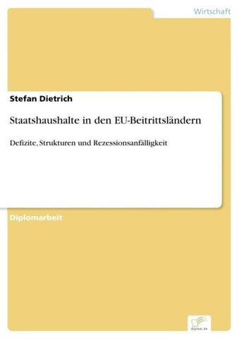 Staatshaushalte in den EU-Beitrittsländern