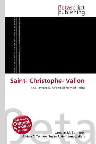 Saint- Christophe- Vallon