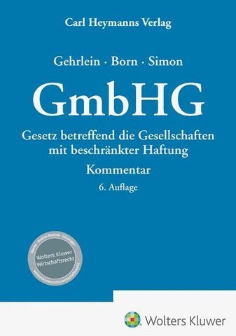 GmbHG – Kommentar